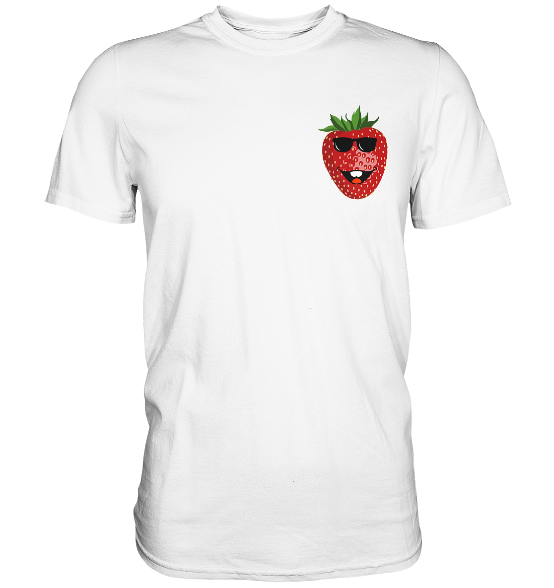 Erdbeer Fruitfun, versch. Farben - Premium Shirt