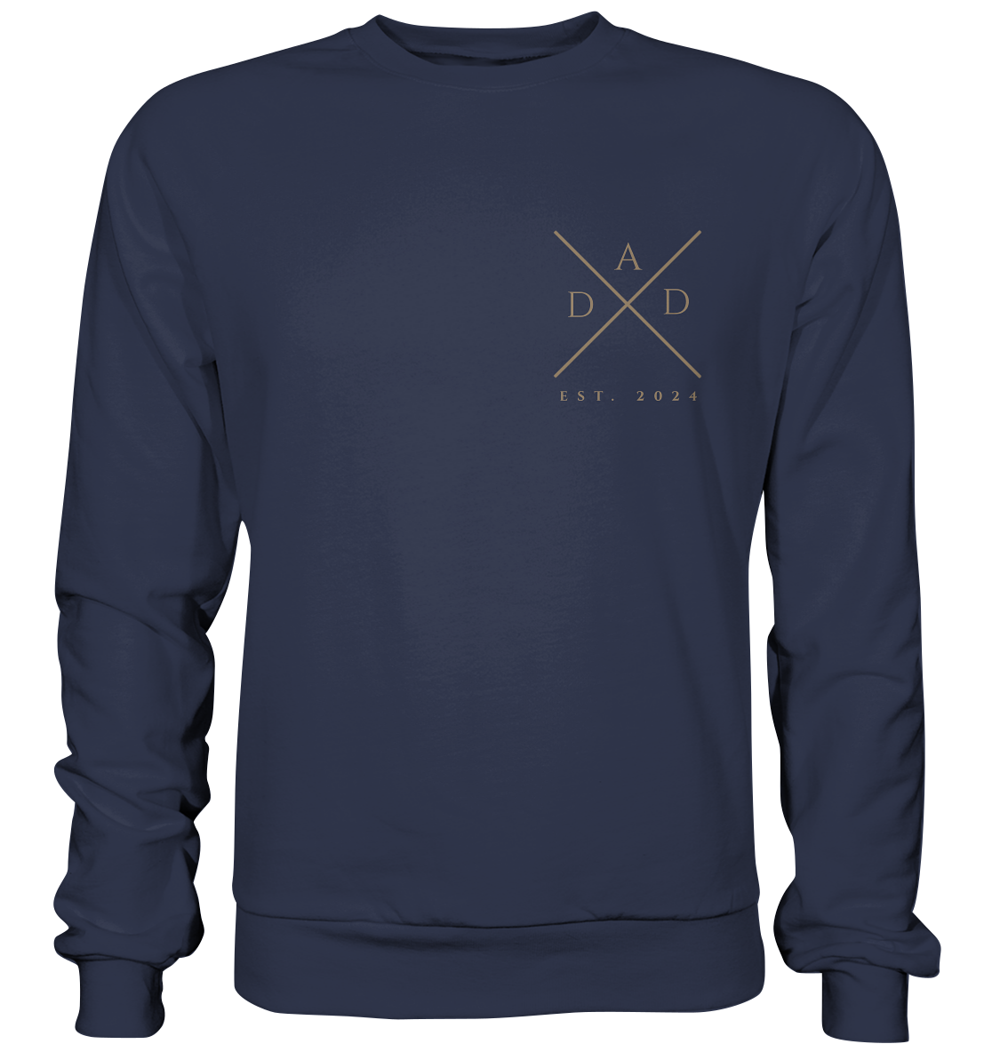 DAD_CROSS, Datum personalisierbar - Premium Sweatshirt