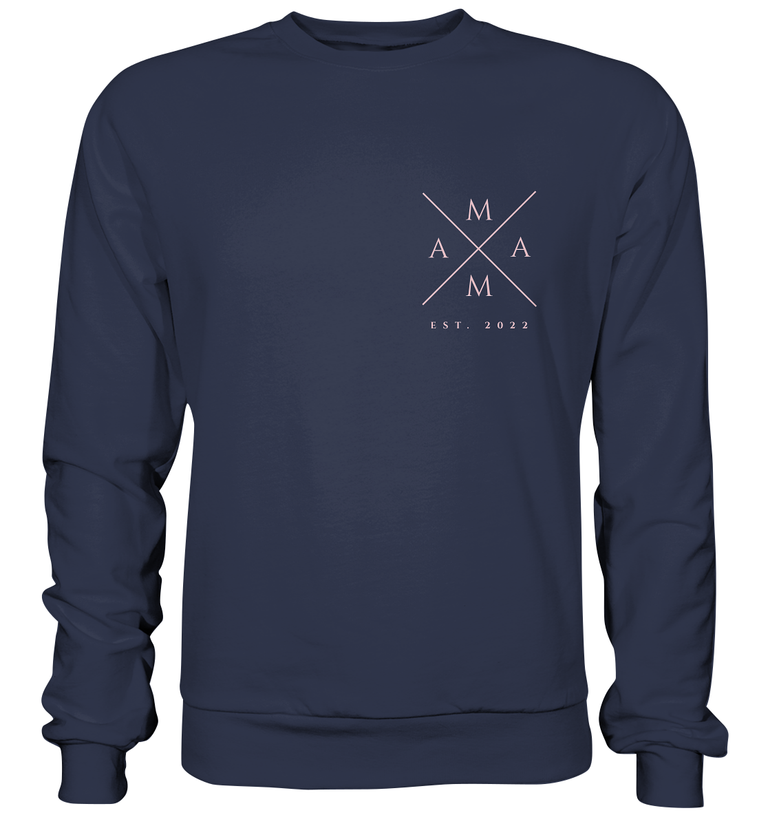 Mama Cross Premium Sweater, Datum personalisierbar - Premium Sweatshirt