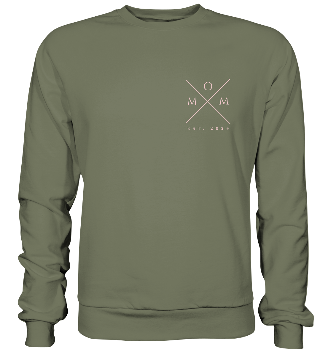 MOM Cross Sweater, Datum personalisierbar - Premium Sweatshirt