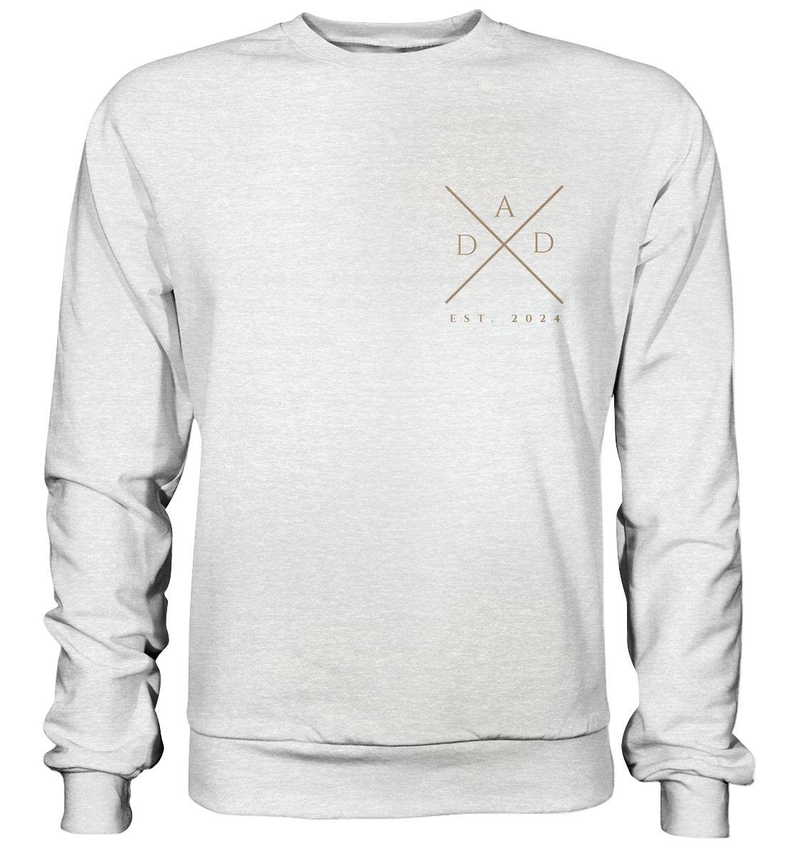 DAD_CROSS, Datum personalisierbar - Premium Sweatshirt