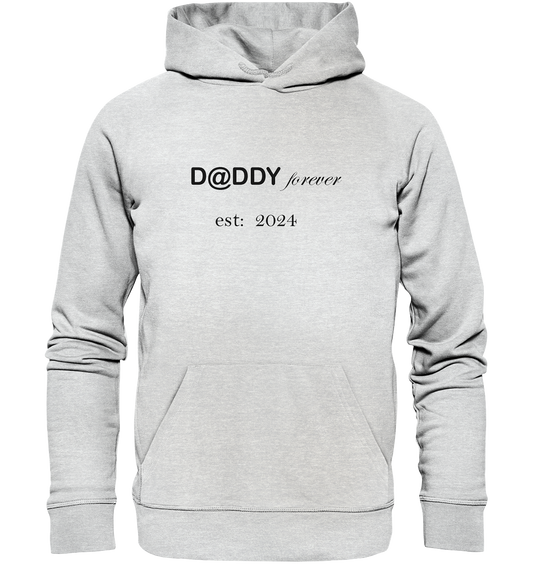 D@ddy forever, Datum personalisierbar - Premium Unisex Hoodie