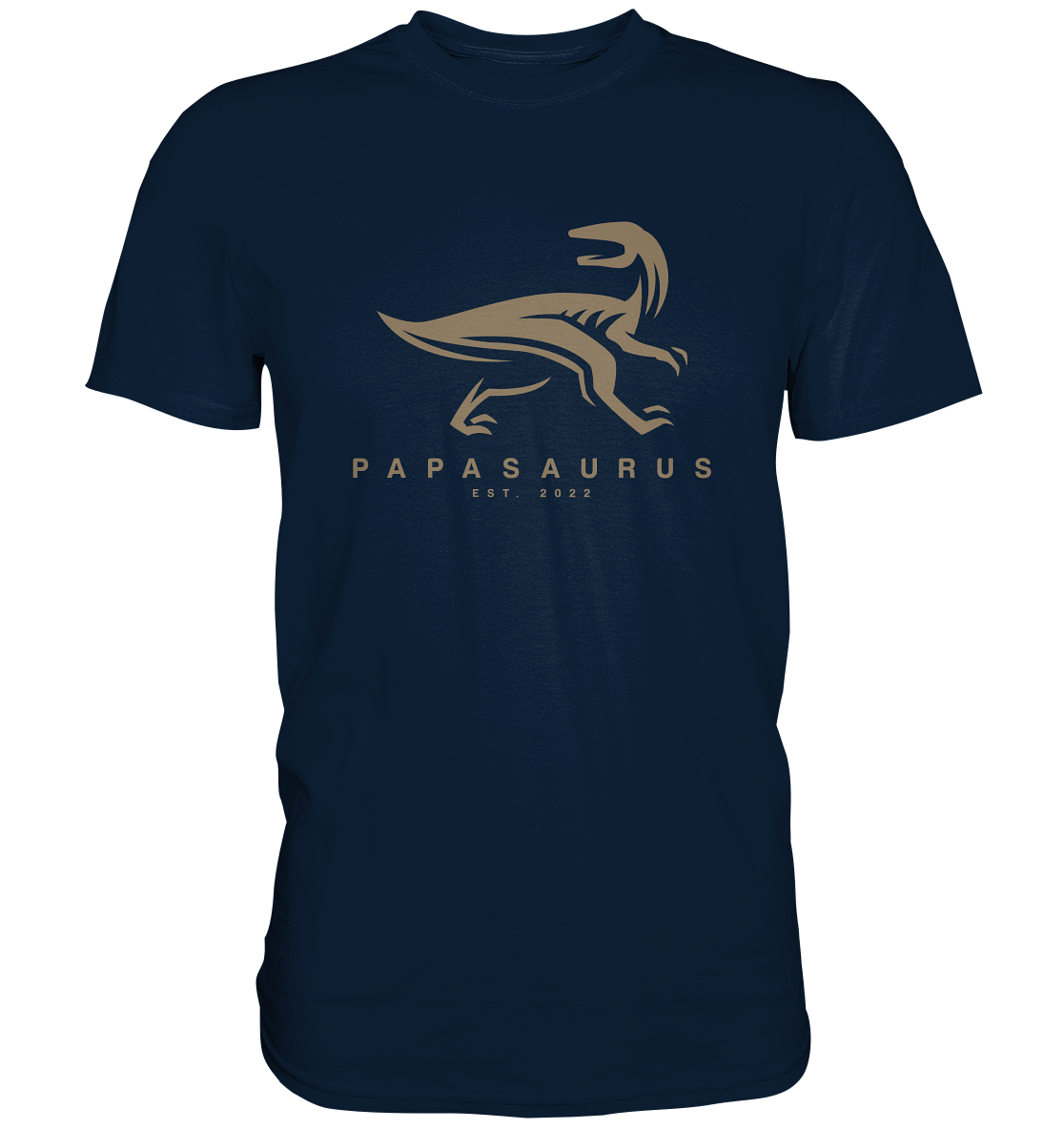 Papasaurus V2 - Date Customizable - Premium Shirt