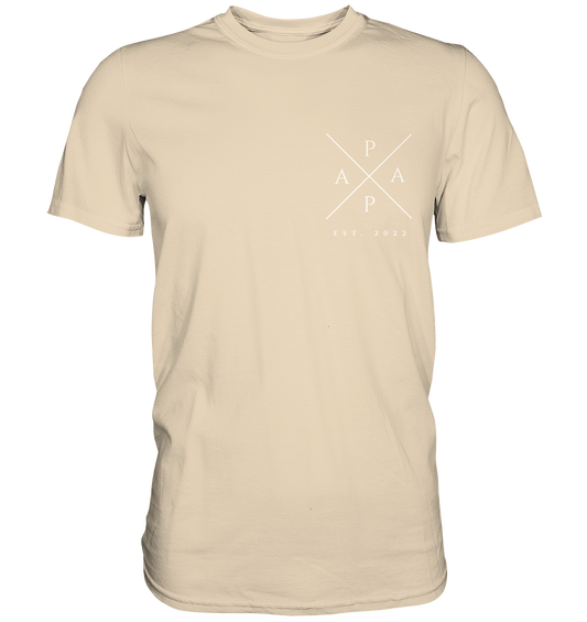 Papa Kräiz Sand Faarf - Datum Customizable - Premium Shirt