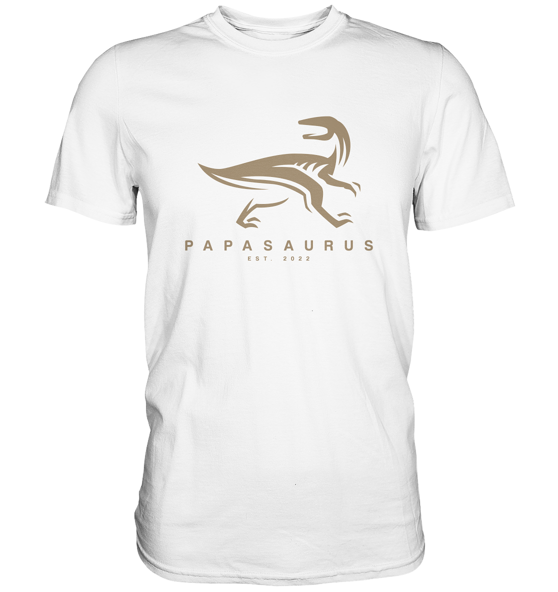 Papasaurus V2 - Date Customizable - Premium Shirt